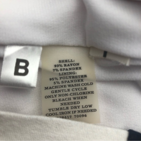 Ann Taylor Black & White Color Block Sleeveless Sheath Dress Petite - Picture 7 of 8